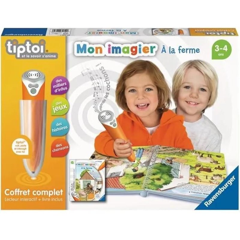 PREMIER AGE tiptoi - Coffret Imagier Ferme