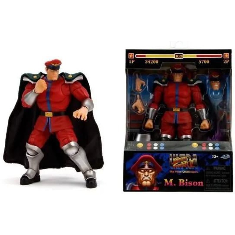 Jada Sf Fig Articulée 15cm + Accs Bison