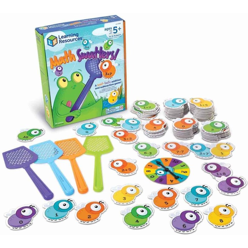 Learning Resources - Apprendre À Calculer " Math Swatters!" - Dès 5 Ans
