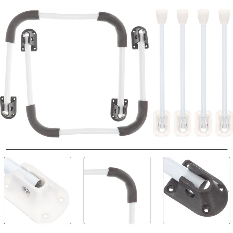 Pieds De Table En Fer Et Épingle À Cheveux Pliables, Accessoire De Table De Bureau, Pinces À Cheveux En Métal, 2 Ensembles