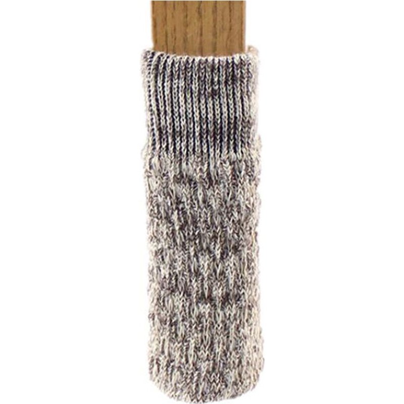 Couvre-Pieds De Chaise Tricotés Antidérapants, 4 Pièces, Pieds De Table, Chaussettes De Meuble, Protection Du Sol, Coussinets De Réduction De Bruit Mobile