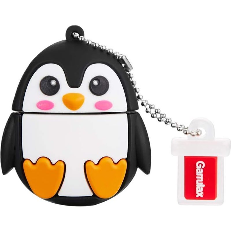 Clé USB 3.0 32 Go étanche en silicone haute vitesse USB 3.0 de stockage de données USB 3.0 clé USB 32 Go (pingouin)