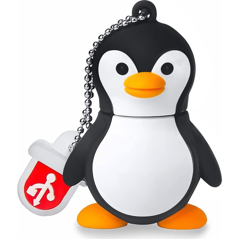 Clé USB 32 Go Modèle de Pingouin Mignon Mémoire Stick USB 2.0 Flash Drive pour Stockage de Données Externe