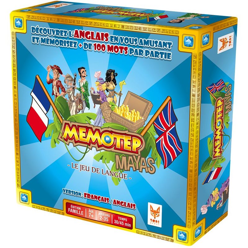 Topi Games Memotep Maya Fr-Anglais