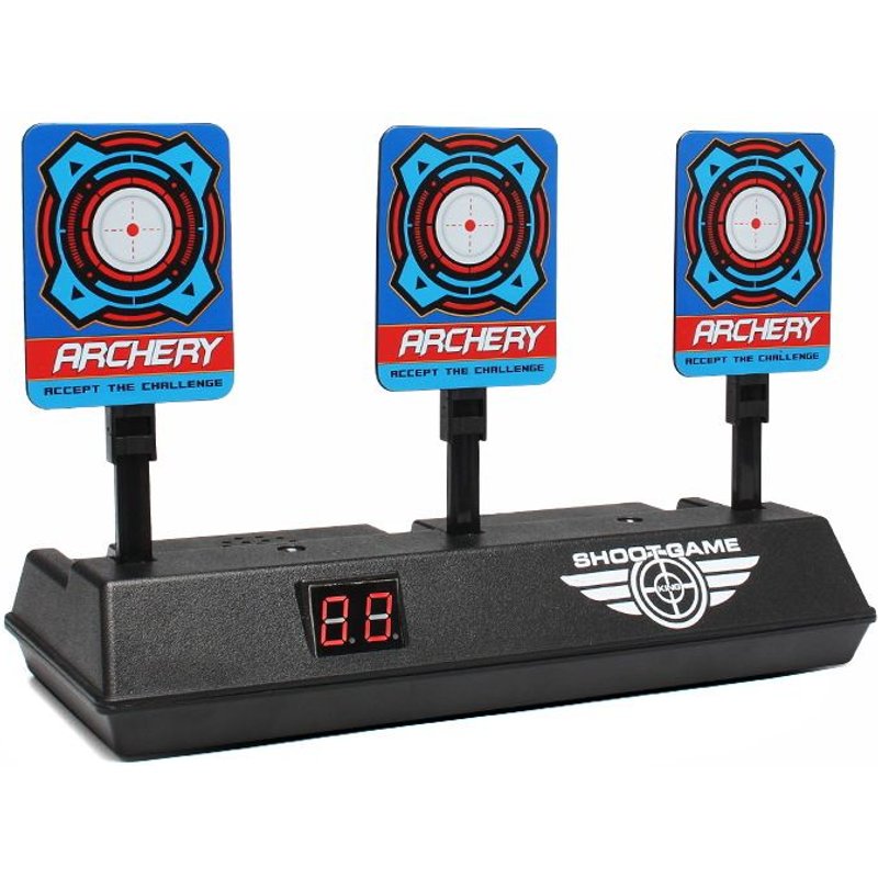 Cible Électronique Compatible Avec Pistolets Nerf N-Strike Elite/Mega Jouet