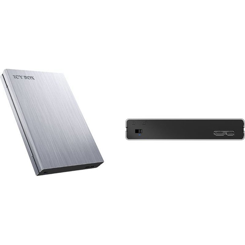 ICY BOX IB-241WP - Boitier externe - 2.5" - SATA 6Gb/s - USB 3.0 - anthracite