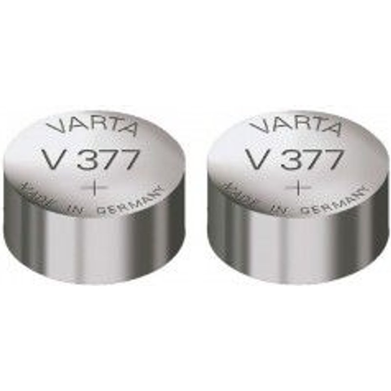 2 Piles varta 377 SR626SW