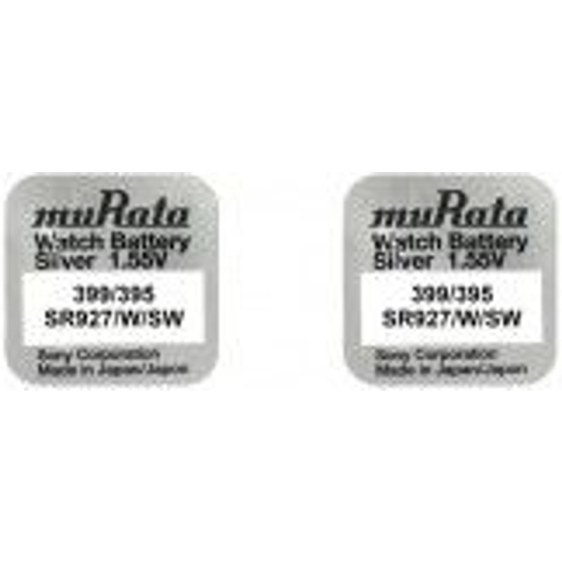 2 piles Murata 399/395 SR 927/W/SW