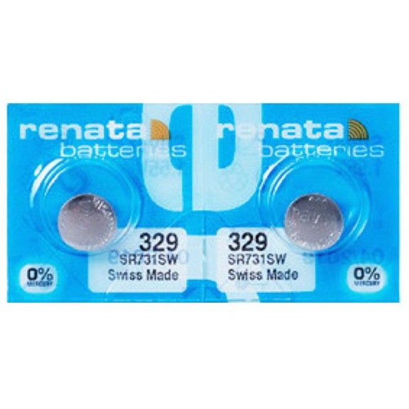 2 Piles renata 329 SR731SW