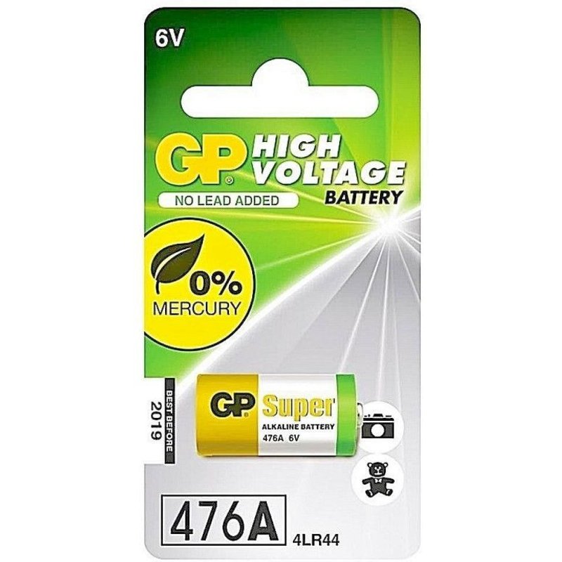 GP 476A (4LR44) alcaline 6V 105 mAh Super Alkaline
