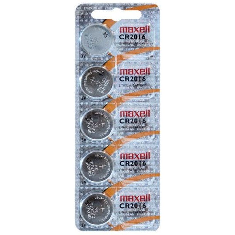 Maxell CR2016 Blister de 5