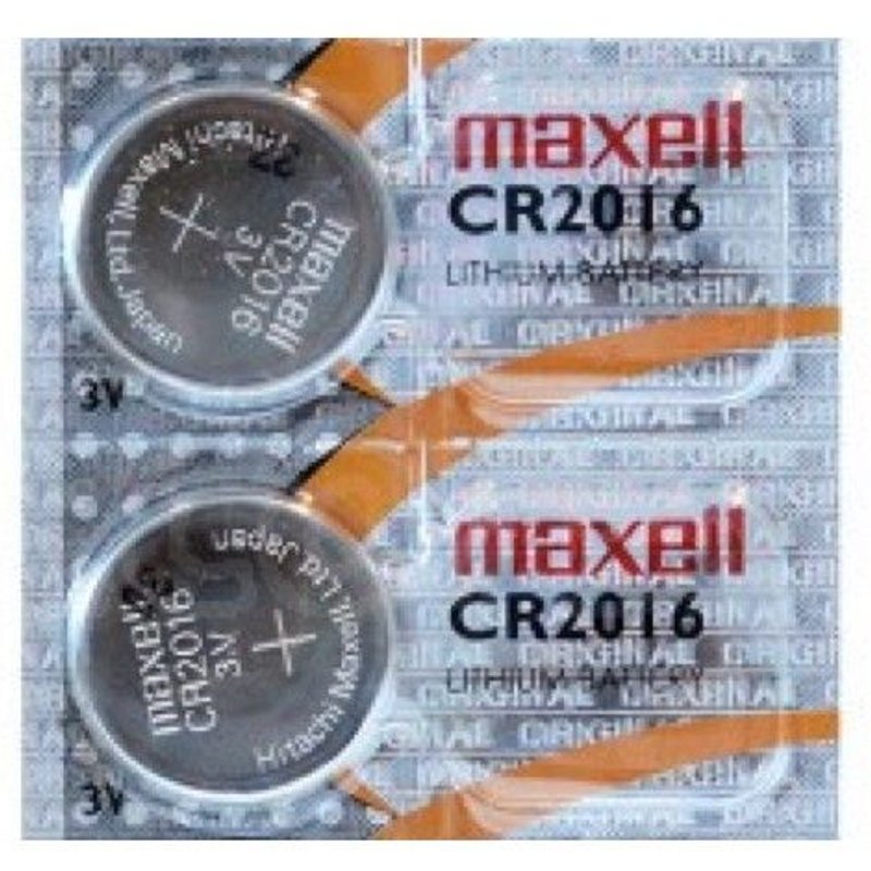 2 pile Maxell CR2016
