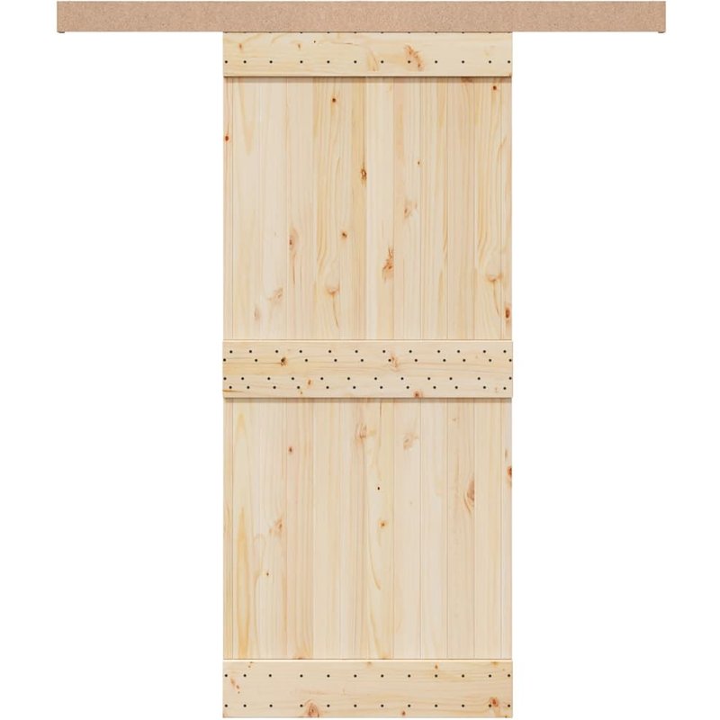 vidaXL Kit de quincaillerie de porte coulissante alliage d'aluminium