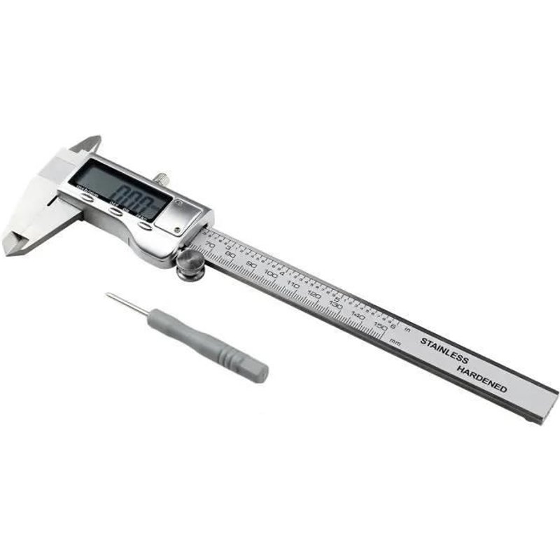 Tera Pied à coulisse numérique 150mm 6 pouce en