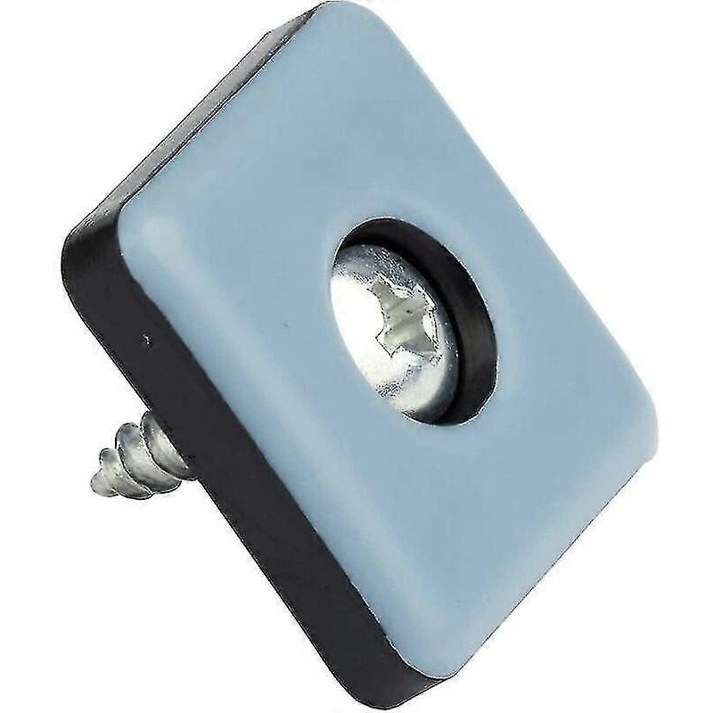 Meubles En Téflon Glisse Avec Vis 20 Pièces Quadrangulaire 40 X 40 Mm Protecteur De Sol Ptfe Planeur Planeur Téflon