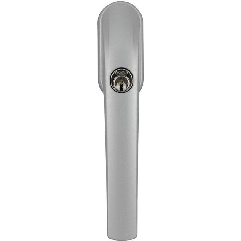 Poignée de fenêtre FG300 S AL0125 Alu.argent ferm.à clé ABUS