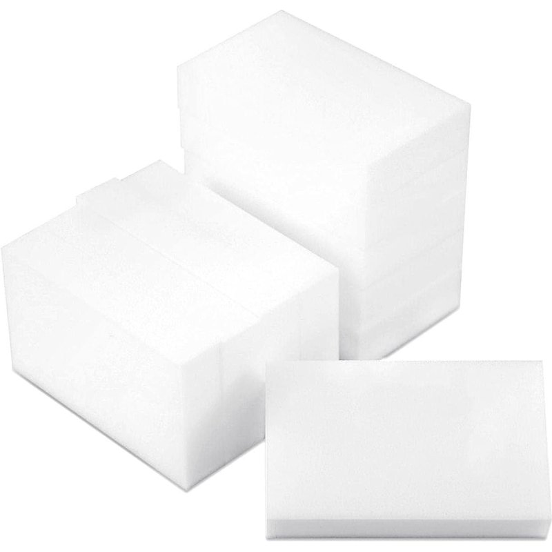 10 PCS éponges magiques d'effacement pour enlever les murs la cuisine la salle de bain le plancher les jupes tous les nettoyants de surface, sans produits chimiques mélamine durable éponge blanche 10*