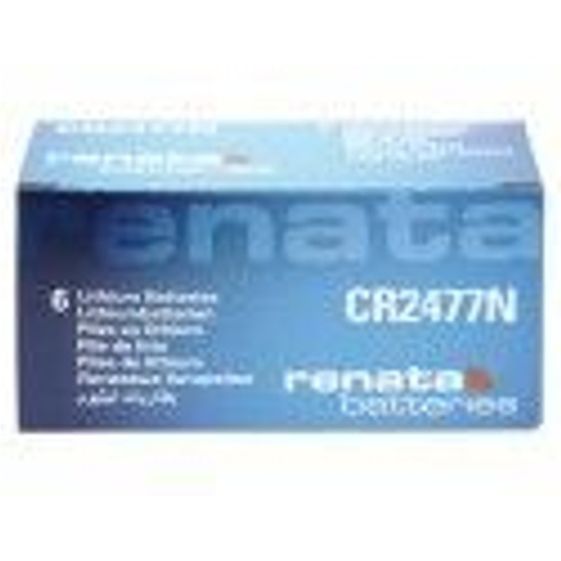 6 piles Renata CR2477N lithium 950 mAh 3 V