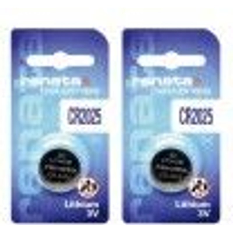 2 piles Renata CR2025