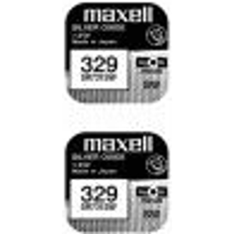 2 pile Maxell 329 SR731SW