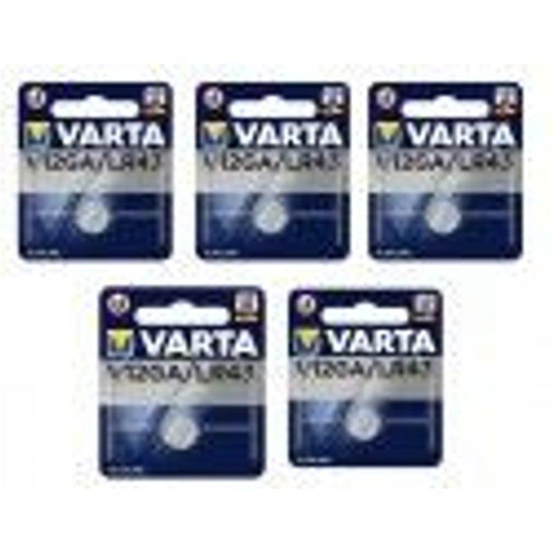 5 piles Varta V12GA LR43