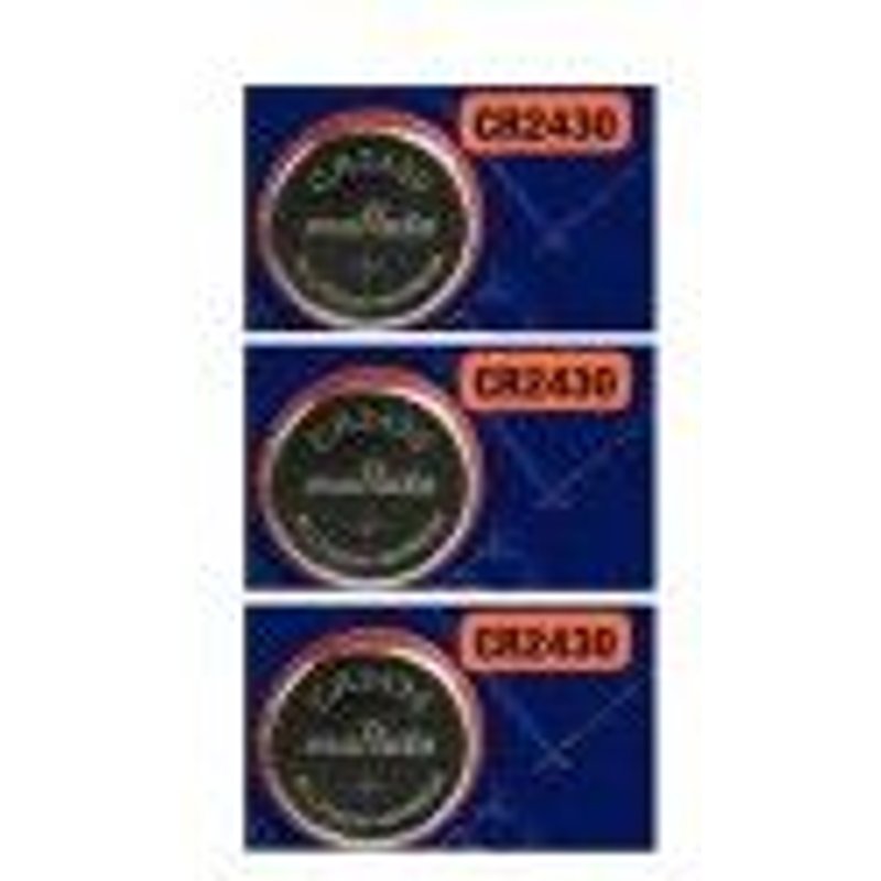 3 pile Murata-Sony CR2430