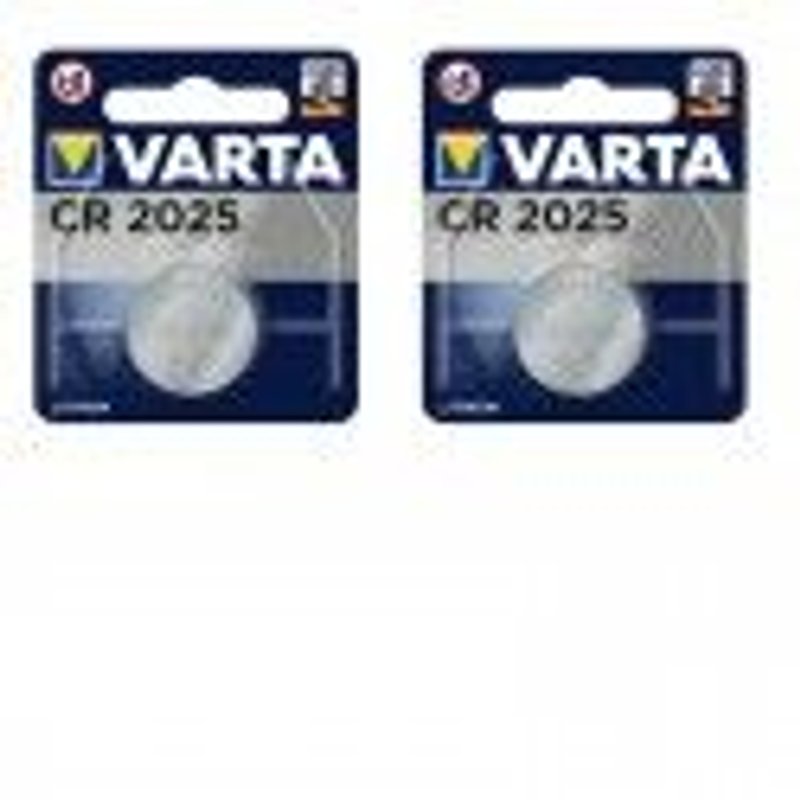2 piles Varta CR2025