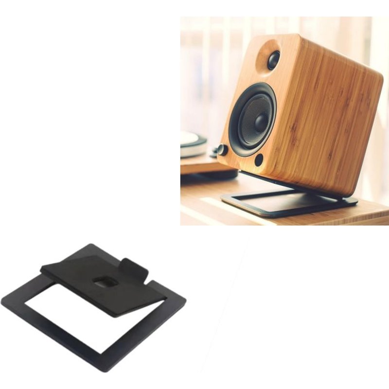 Support d'enceinte avec inclinaison de 16° pour une expérience sonore optimale