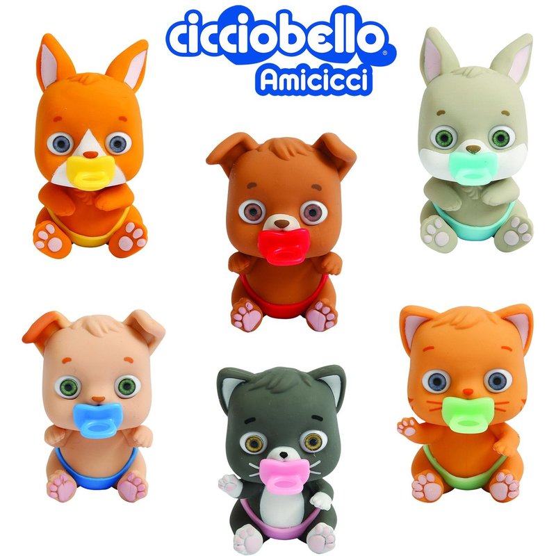 Collectable Cicciobello Amicicci - Blister 1 Ciccipet (Animal + Acc.) - Asst