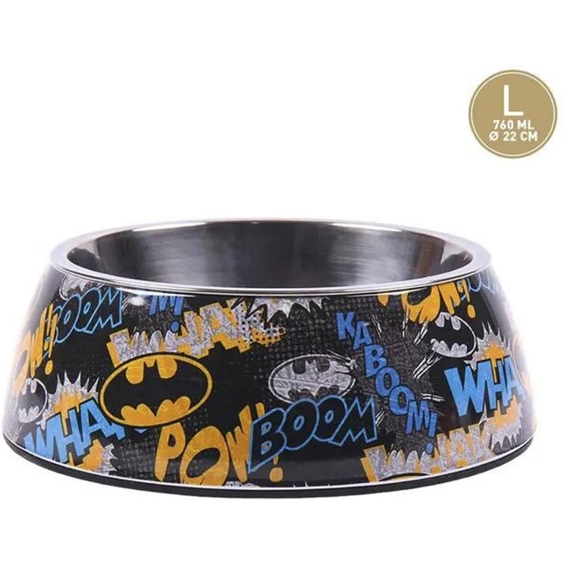 Cerdá - For Fan Pets Pet Feeder De Batman - Licence Officielle Dc Comics®.