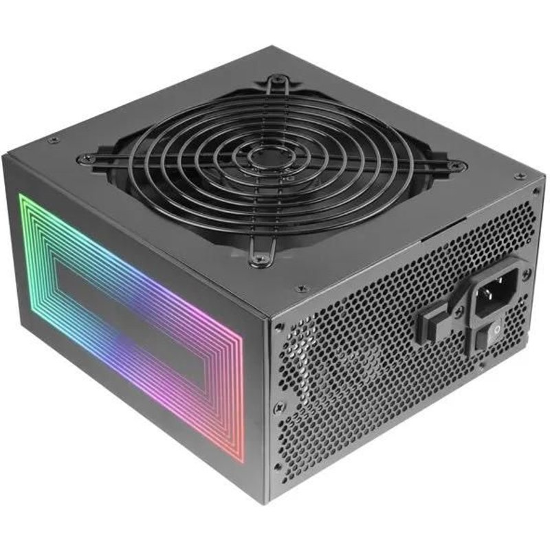 MARSGAMING MPB750S, Alimentation ATX ARGB 750W, Garantie de 6 Ans, 80Plus Bronze 230V EU, Efficacité de 90%, Ventilateur 120mm