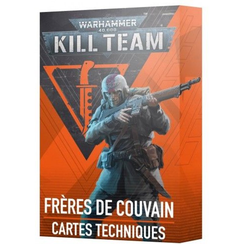 Games Workshop Cartes Techniques Kill Team : Frères De Couvain (Français)