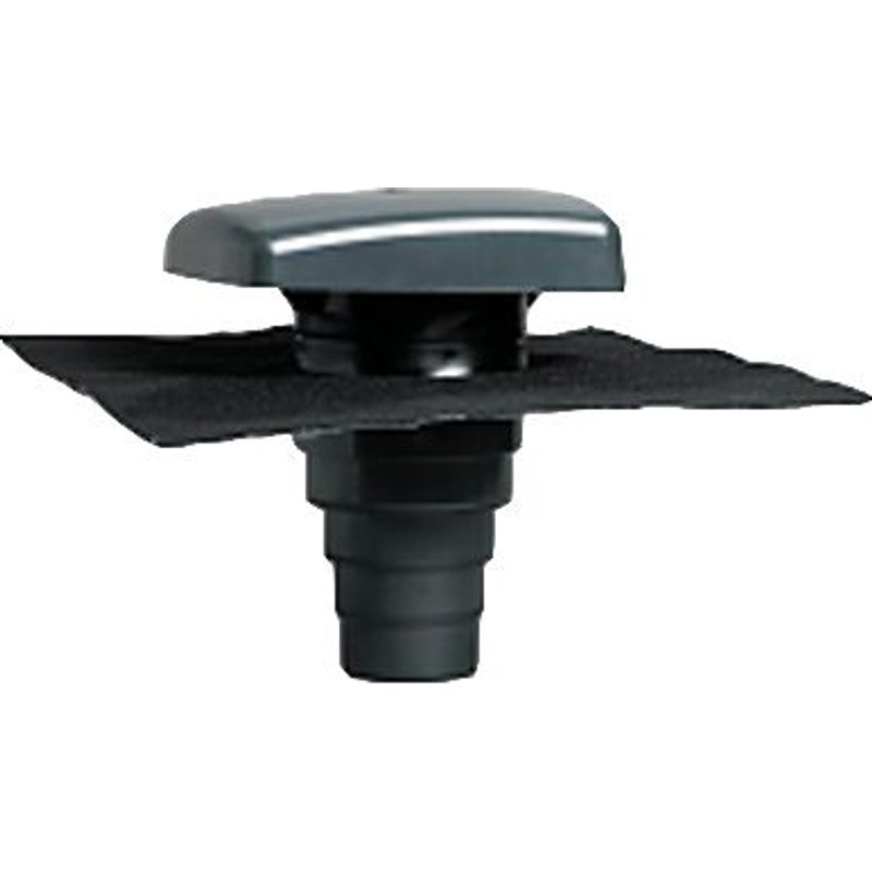 Terminal de ventilation Ubiflu 2 UBBINK avec Multidiam - Ø 100 à 160 mm - noir - 15460377