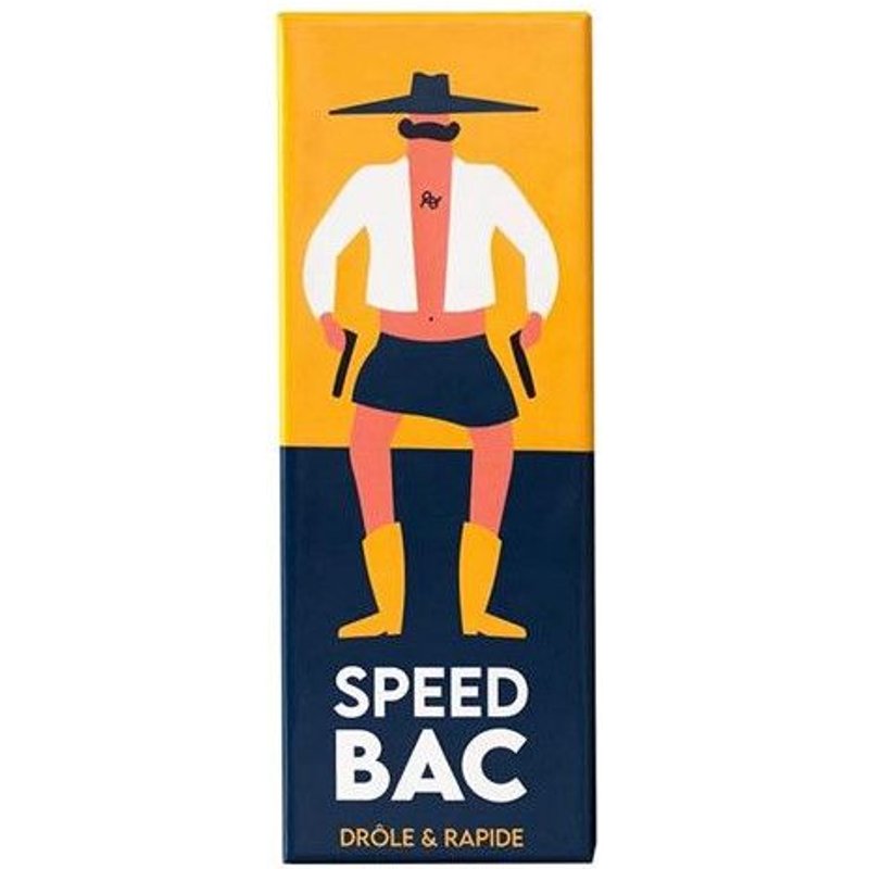 Speed Bac Jaune - Drôle Et Rapide - Jeu D'ambiance Et De Lettres Tout Public