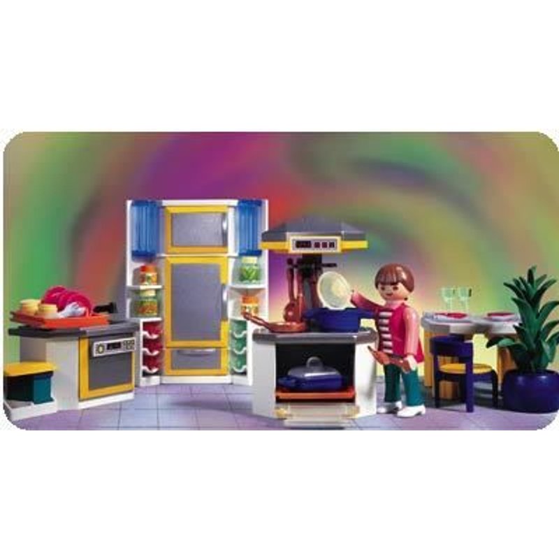 Playmobil 3968 - Cuisinière Et Cuisine Moderne