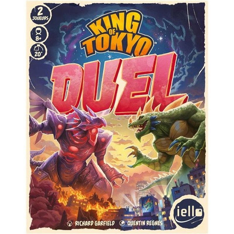 Jeu De Stratégie Iello King Of Tokyo Duel