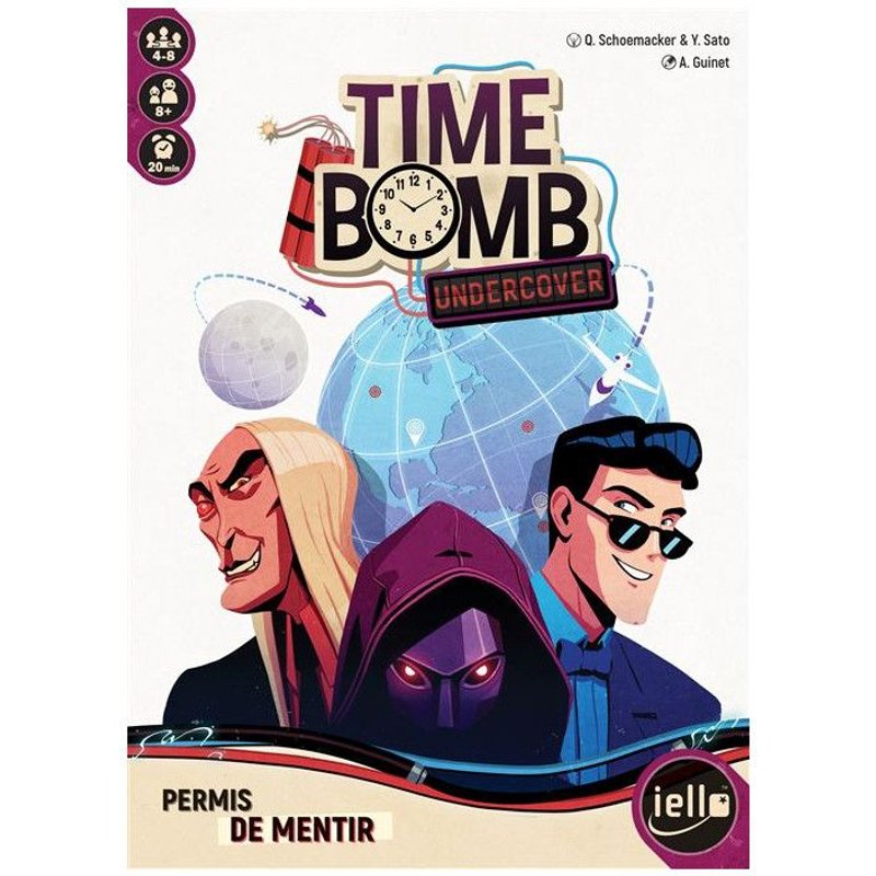 Jeu D'ambiance Iello Timebomb Undercover