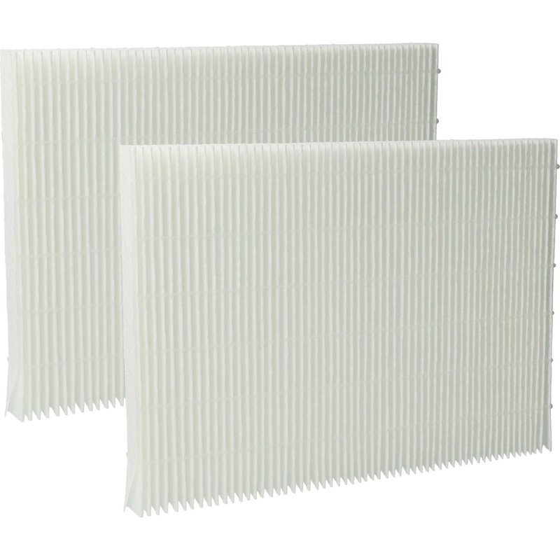vhbw 2x Filtres à air F7 remplacement pour Wolf 1669304, T16040 pour ventilateur (2x filtre fin)