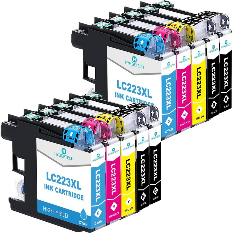 10 Cartouches d'encre pour remplacer LC223XL LC223 pour imprimantes pour MFC-J 480 DW MFC-J 680 DW MFC-J 880 DW DCP-J 4120 DW DCP-J 562 DW DCP-J4120DW