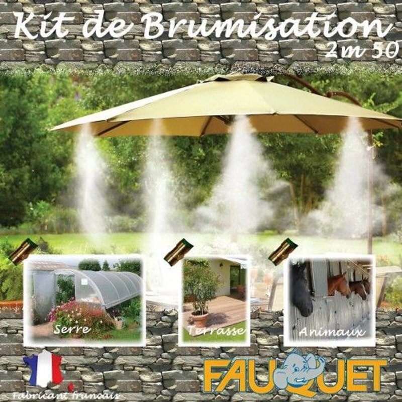 KIT BRUMISATION 2,5M 5 BUSES FAUQUET