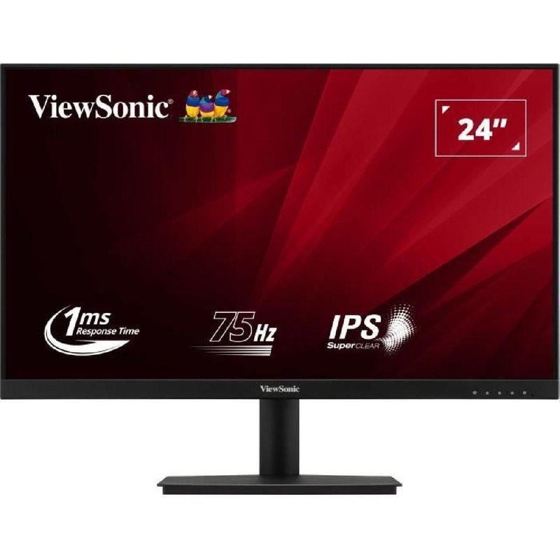 Ecran PC - VIEWSONIC - VA240-H-2 - 24 FHD - Dalle IPS - 1 ms - 75 Hz - HDMI / VGA