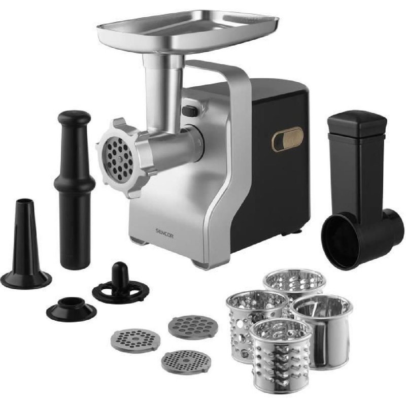 Hachoir a viande - SENCOR - SMG 6400SL - 700 W - Noir / Argent