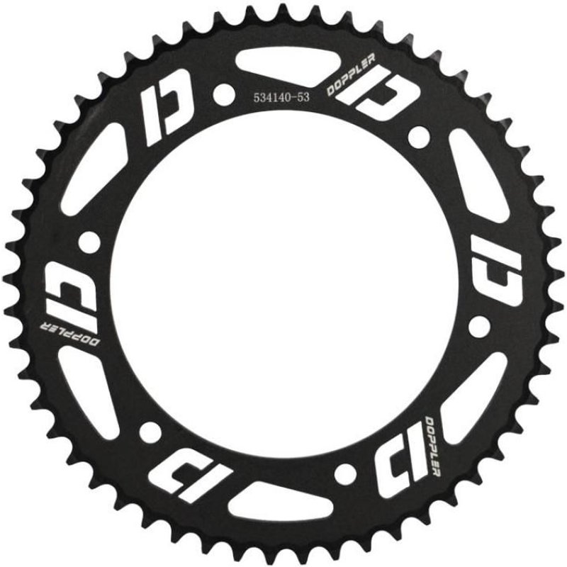 Couronne noir Doppler Origin acier Fantic 420 53 dents Ã136