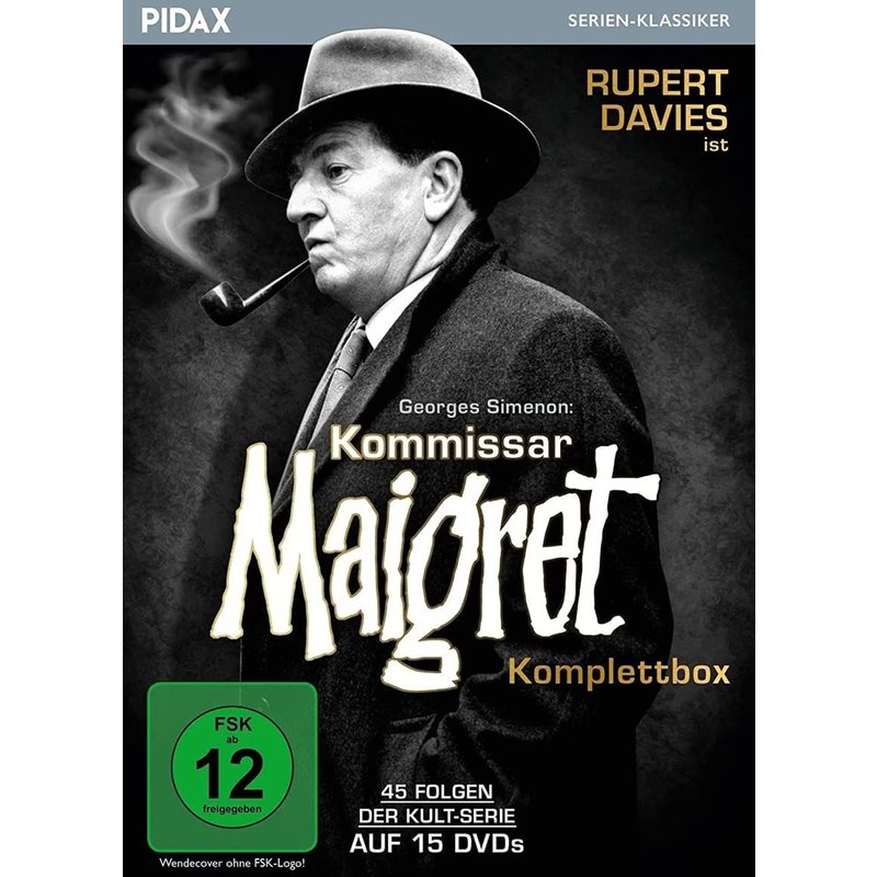 Kommissar Maigret - Komplettbox: Pidax Serien-Klassiker / Komplettbox