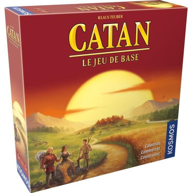 Catan Jeu De Base - Asmodee - Jeu De Société