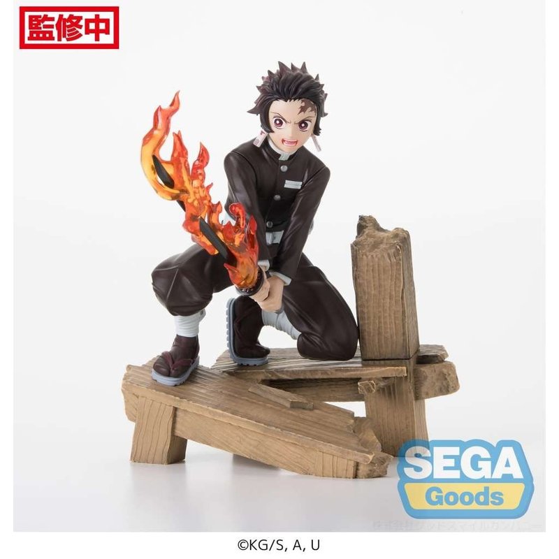 Figurine Demon Slayer - Tanjiro Swordsmith Village Arc - Xross Link 15 Cm