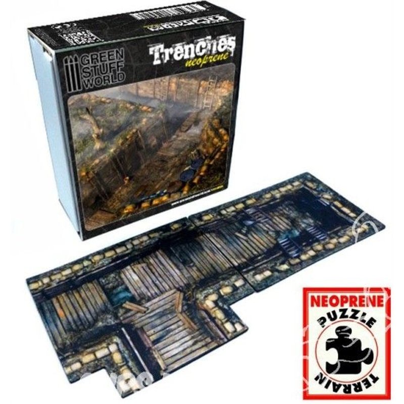 Green Stuff World Trenches Terrain Set