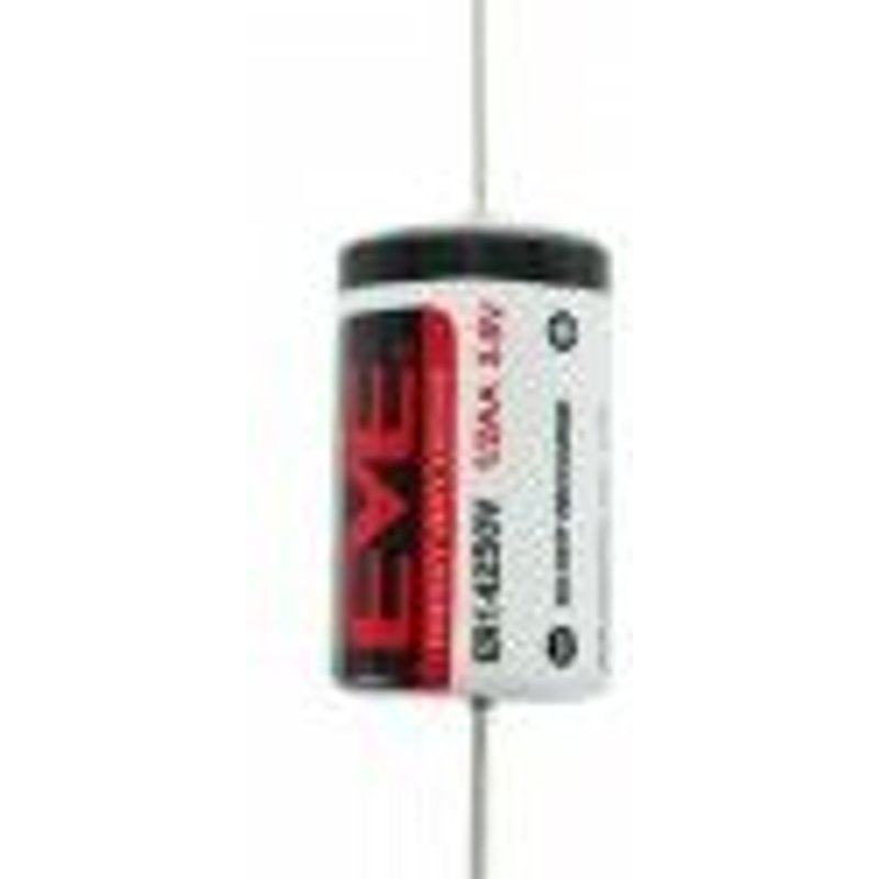 EVE ER14250 / 1/2AA fils Ă souder (CNA) - 3.6V-ls14250