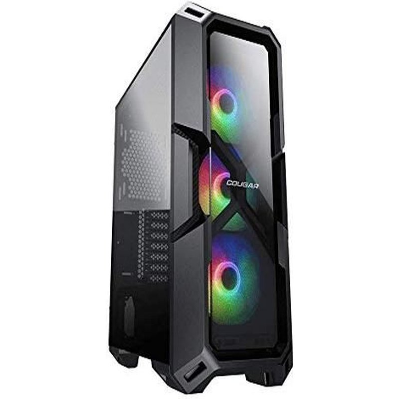 Boitier PC Moyen Tour ATX Cougar MX440-G RGB avec panneaux vitrés - Noir