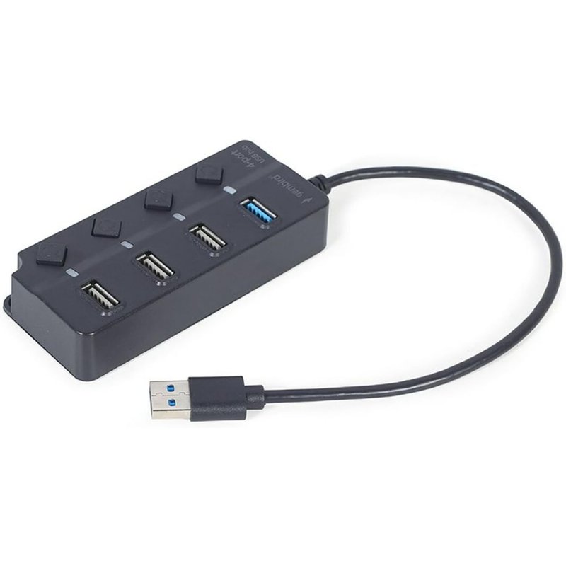 Gembird Hub USB 3.1 - 4 ports (Noir)